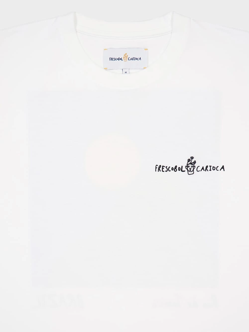 x John Booth Blue Rosa Cotton T-Shirt