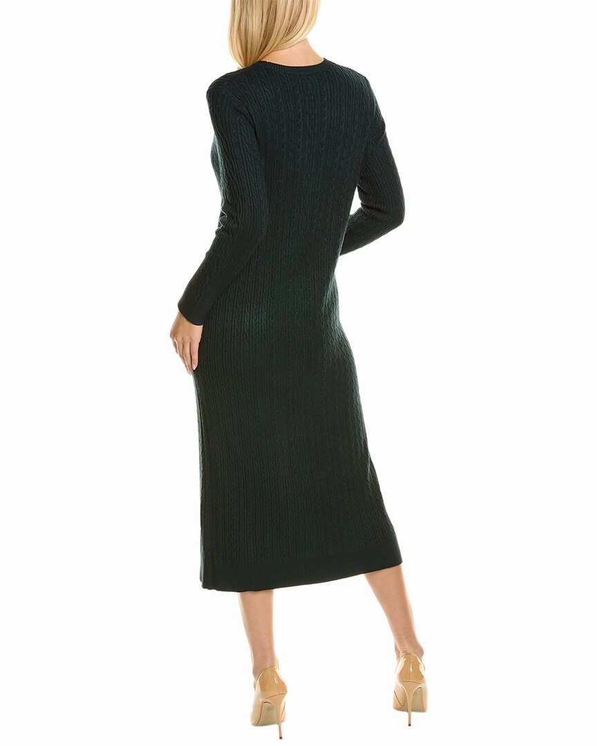 YAL New York Cable Knit Sweaterdress