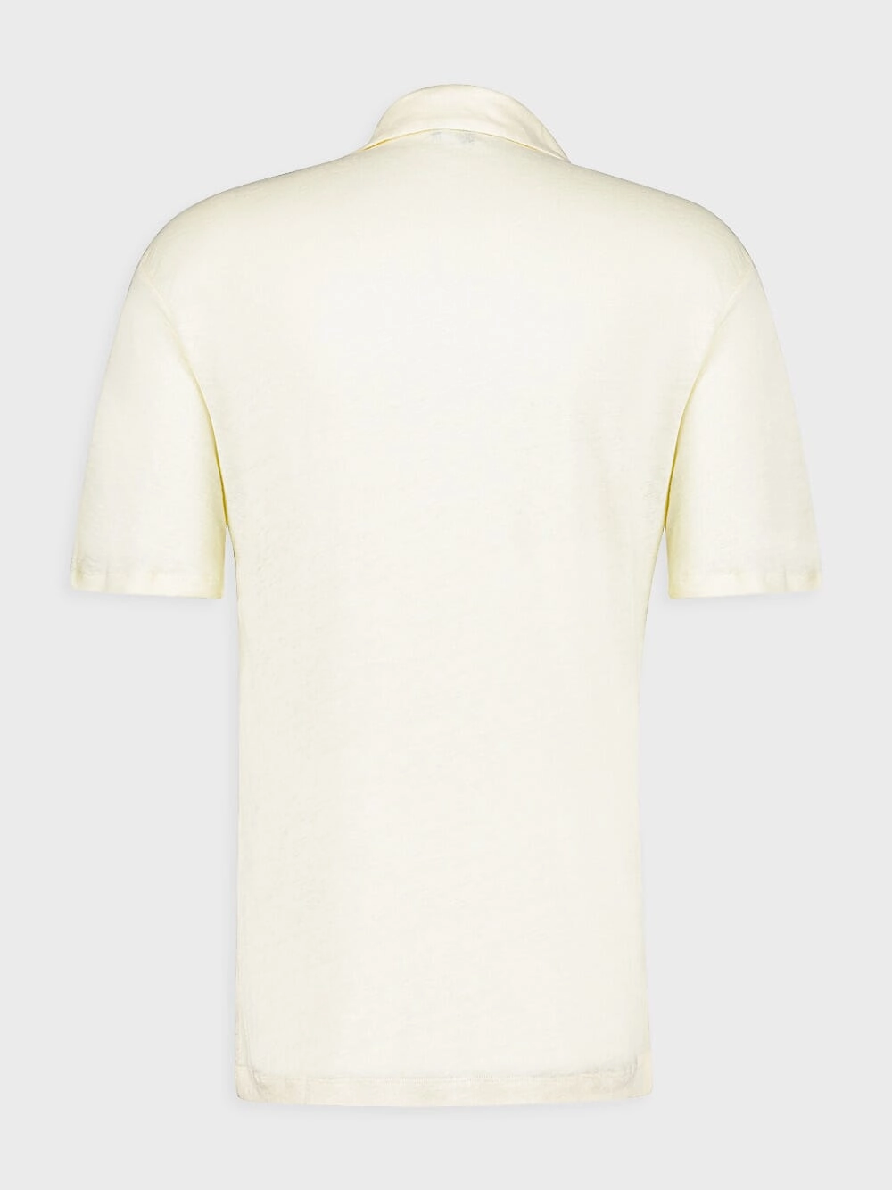 Yellow Haze Mello Linen Polo