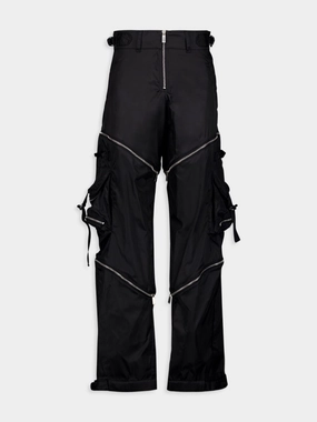 Zip Mid-Rise Cargo Pants Bottoms Mens - cheap mens shorts online