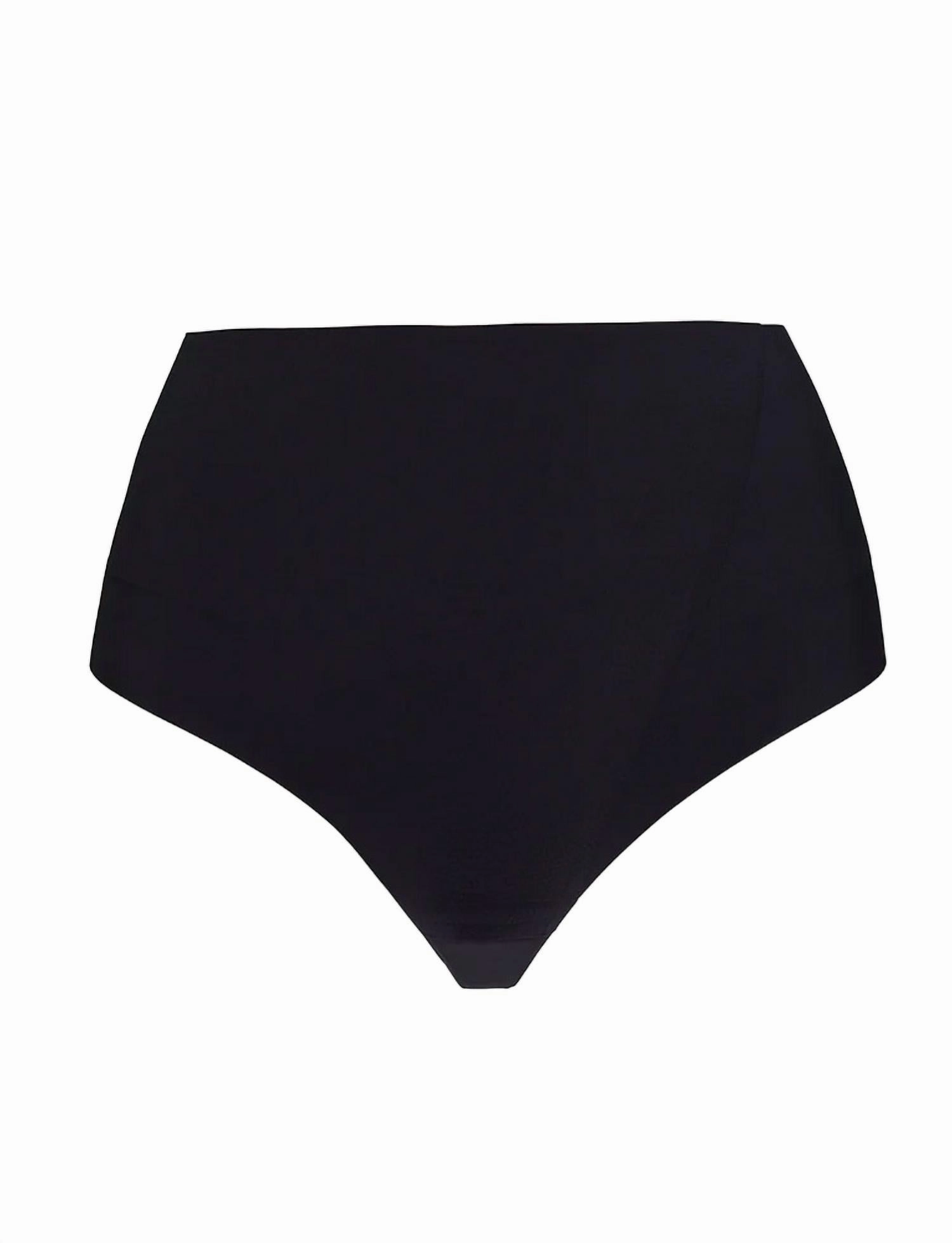 Zone Smoothing Thong In Black